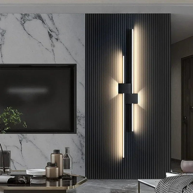 LED Wall Sconce Mavesan Modern Minimalist Long Bedroom Indoor Lamp - LED Wall Sconce - Mavesan - Mad Fly Essentials