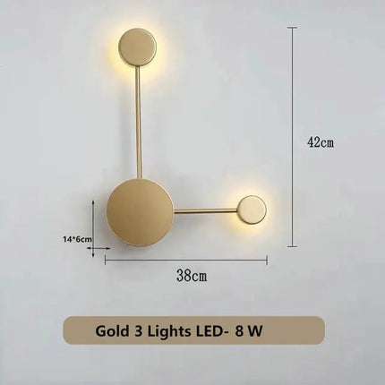 LED Wall Sconce Modern Nordic Star Cloud Wall Lamp - LED Wall Sconce - Sanoni - Mad Fly Essentials