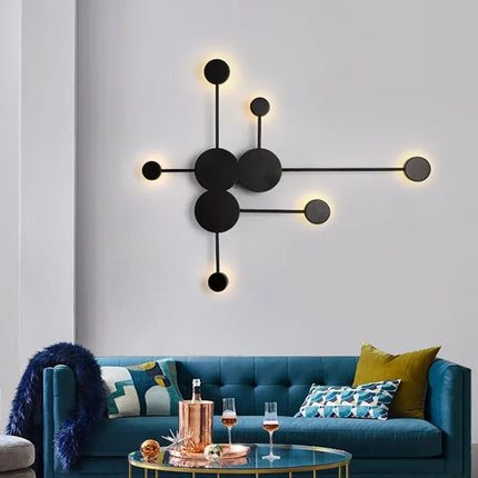 LED Wall Sconce Modern Nordic Star Cloud Wall Lamp - LED Wall Sconce - Sanoni - Mad Fly Essentials