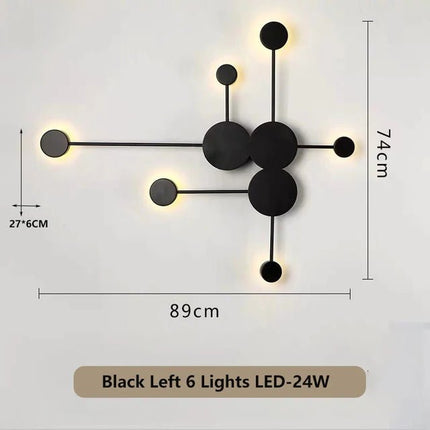 LED Wall Sconce Modern Nordic Star Cloud Wall Lamp - LED Wall Sconce - Sanoni - Mad Fly Essentials