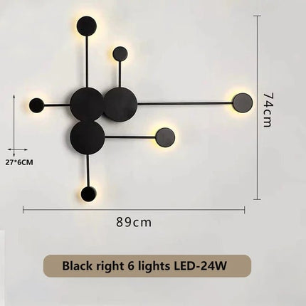 LED Wall Sconce Modern Nordic Star Cloud Wall Lamp - LED Wall Sconce - Sanoni - Mad Fly Essentials