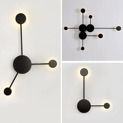 LED Wall Sconce Modern Nordic Star Cloud Wall Lamp - LED Wall Sconce - Sanoni - Mad Fly Essentials