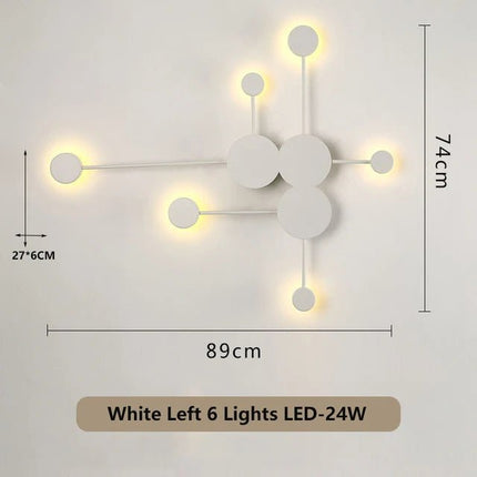 LED Wall Sconce Modern Nordic Star Cloud Wall Lamp - LED Wall Sconce - Sanoni - Mad Fly Essentials