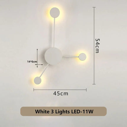 LED Wall Sconce Modern Nordic Star Cloud Wall Lamp - LED Wall Sconce - Sanoni - Mad Fly Essentials