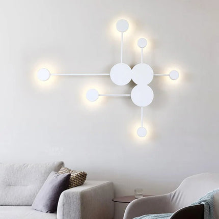 LED Wall Sconce Modern Nordic Star Cloud Wall Lamp - LED Wall Sconce - Sanoni - Mad Fly Essentials