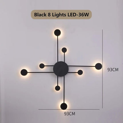 LED Wall Sconce Modern Nordic Star Cloud Wall Lamp - LED Wall Sconce - Sanoni - Mad Fly Essentials