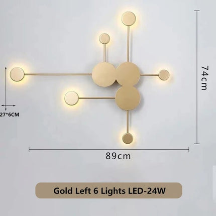 LED Wall Sconce Modern Nordic Star Cloud Wall Lamp - LED Wall Sconce - Sanoni - Mad Fly Essentials