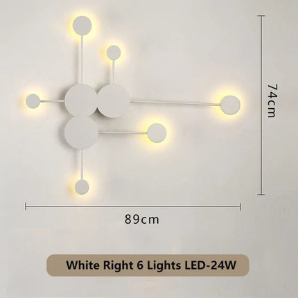 LED Wall Sconce Modern Nordic Star Cloud Wall Lamp - LED Wall Sconce - Sanoni - Mad Fly Essentials