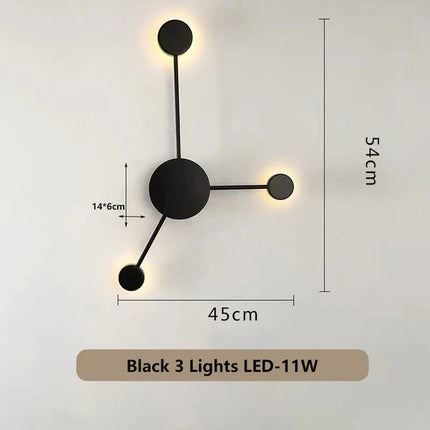 LED Wall Sconce Modern Nordic Star Cloud Wall Lamp - LED Wall Sconce - Sanoni - Mad Fly Essentials