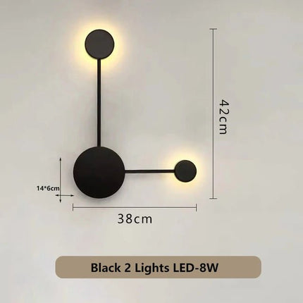LED Wall Sconce Modern Nordic Star Cloud Wall Lamp - LED Wall Sconce - Sanoni - Mad Fly Essentials