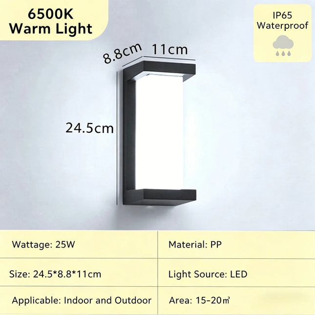 LED Wall Sconce Modern Outdoor Sensor Light - LED Wall Sconce - CLODE - Mad Fly Essentials