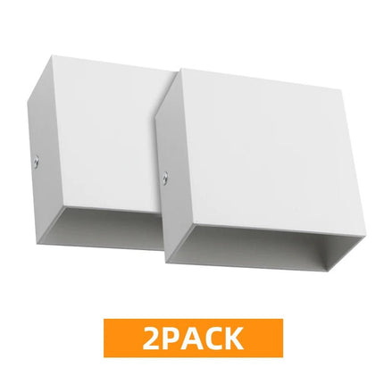 LED Wall Sconce Rechargeable RGB Remote Square Wall Lamp - LED Wall Sconce - STRYVISM - Mad Fly Essentials