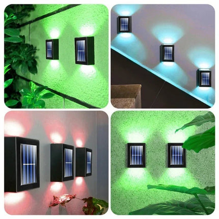 LED Wall Sconce Solar Down Spot Light Outdoor Lamp - LED Wall Sconce - stephanie - Mad Fly Essentials