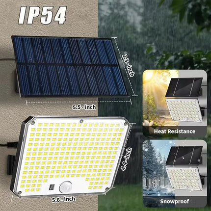LED Wall Sconce Solar Outdoor Motion Activated Wall Lamp - LED Wall Sconce - Dfiolk - Mad Fly Essentials