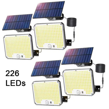 LED Wall Sconce Solar Outdoor Motion Activated Wall Lamp - LED Wall Sconce - Dfiolk - Mad Fly Essentials