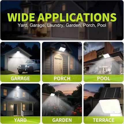 LED Wall Sconce Solar Outdoor Motion Activated Wall Lamp - LED Wall Sconce - Dfiolk - Mad Fly Essentials