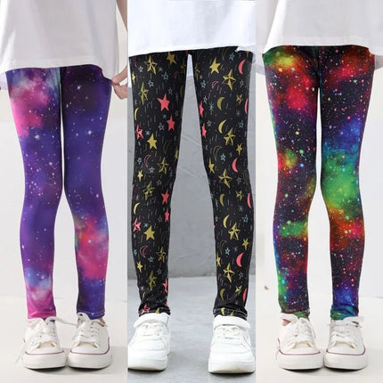 Leggings Baby Girl Elastic 3 - 11Y Summer Pants - Leggings - SheCute - Mad Fly Essentials