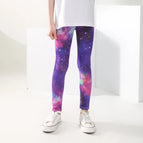 Purple starry sky