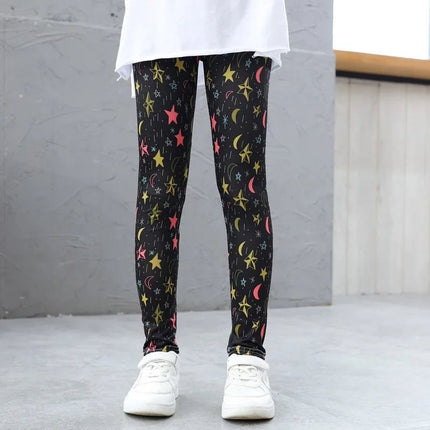 Leggings Baby Girl Elastic 3 - 11Y Summer Pants - Leggings - SheCute - Mad Fly Essentials
