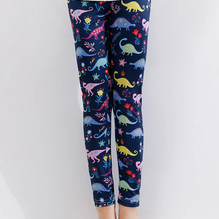 Leggings Baby Girl Floral 3D Pencil Pants - Leggings - LJMOFA - Mad Fly Essentials