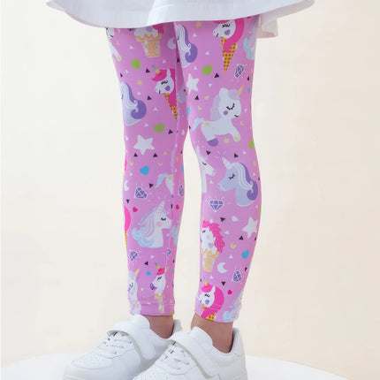 Leggings Baby Girl Floral 3D Pencil Pants - Leggings - LJMOFA - Mad Fly Essentials