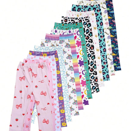 Leggings Baby Girl Floral 3D Pencil Pants - Leggings - LJMOFA - Mad Fly Essentials