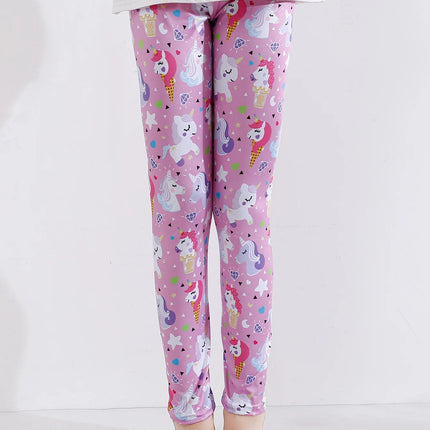 Leggings Baby Girl Floral 3D Pencil Pants - Leggings - LJMOFA - Mad Fly Essentials