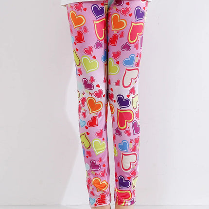 Leggings Baby Girl Floral 3D Pencil Pants - Leggings - LJMOFA - Mad Fly Essentials