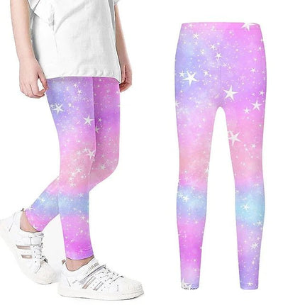 Leggings Kids Girl Pink Lace Princess Pants - Leggings - SheCute - Mad Fly Essentials