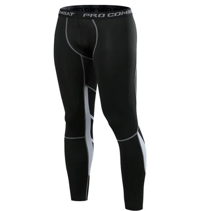 Leggings Men Camouflage Silk Elastic Compression Pants - Leggings - Fitness Essentials - Mad Fly Essentials