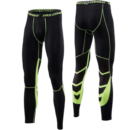 Leggings Men Camouflage Silk Elastic Compression Pants - Leggings - Fitness Essentials - Mad Fly Essentials