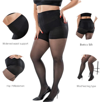 Leggings Women Black Skin Mulberry Silk Leggings - Leggings - Peacock Stockings - Mad Fly Essentials