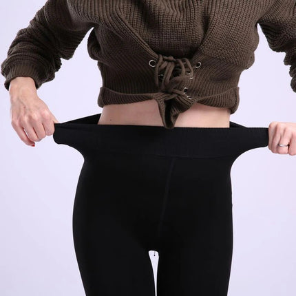 Leggings Women Cashmere Knitted Elastic Leggings - Leggings - CUHAKCI - Mad Fly Essentials