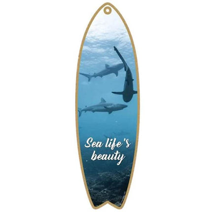 Life at the Beach Home Bar Surfing Sign Decor - Sign Decor - Putuo Decor - Mad Fly Essentials