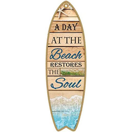 Life at the Beach Home Bar Surfing Sign Decor - Mad Fly Essentials