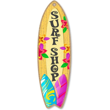 Life at the Beach Home Bar Surfing Sign Decor - Sign Decor - Putuo Decor - Mad Fly Essentials