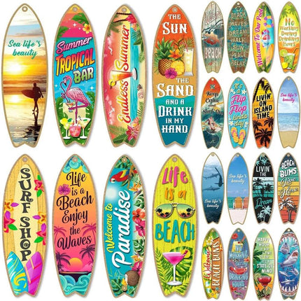 Life at the Beach Home Bar Surfing Sign Decor - Sign Decor - Putuo Decor - Mad Fly Essentials