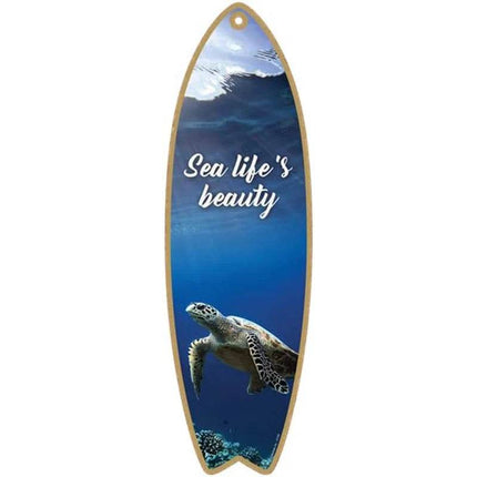 Life at the Beach Home Bar Surfing Sign Decor - Sign Decor - Putuo Decor - Mad Fly Essentials