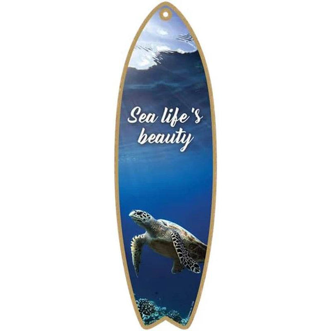 Life at the Beach Home Bar Surfing Sign Decor - Sign Decor - Putuo Decor - Mad Fly Essentials