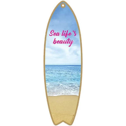 Life at the Beach Home Bar Surfing Sign Decor - Sign Decor - Putuo Decor - Mad Fly Essentials