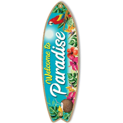 Life at the Beach Home Bar Surfing Sign Decor - Sign Decor - Putuo Decor - Mad Fly Essentials