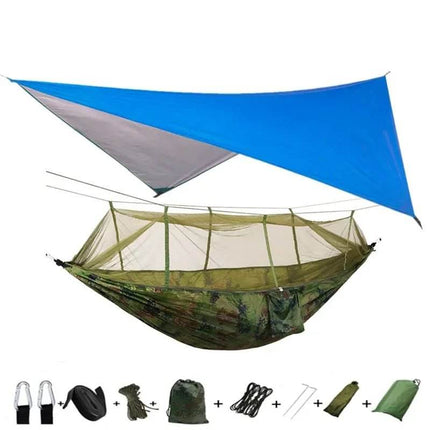 Lightweight Portable Camping Mosquito Net Hammock - Hammock - swallowtail - Mad Fly Essentials