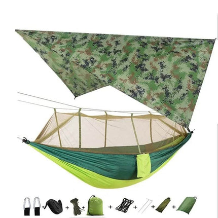 Lightweight Portable Camping Mosquito Net Hammock - Hammock - swallowtail - Mad Fly Essentials
