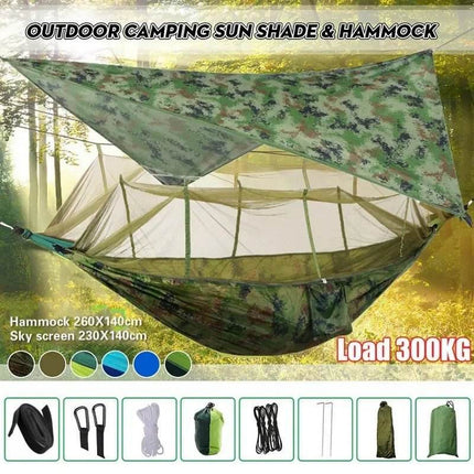 Lightweight Portable Camping Mosquito Net Hammock - Hammock - swallowtail - Mad Fly Essentials