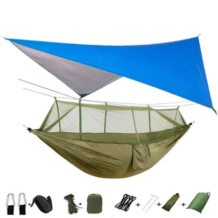 Lightweight Portable Camping Mosquito Net Hammock - Hammock - swallowtail - Mad Fly Essentials