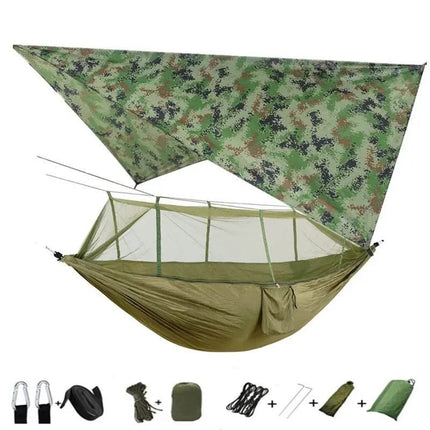 Lightweight Portable Camping Mosquito Net Hammock - Hammock - swallowtail - Mad Fly Essentials