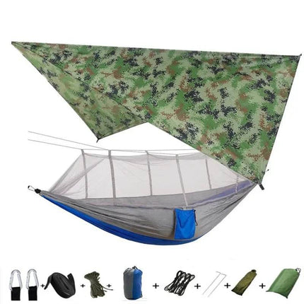 Lightweight Portable Camping Mosquito Net Hammock - Hammock - swallowtail - Mad Fly Essentials