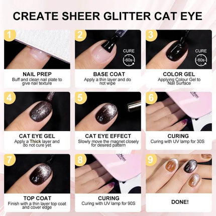 Limegirl Magnetic Gel Manicure Polish Nail Essentials - Nail Essentials - LILYCUTE - Mad Fly Essentials