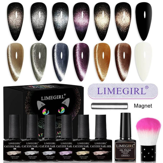 Limegirl Magnetic Gel Manicure Polish Nail Essentials - Nail Essentials - LILYCUTE - Mad Fly Essentials