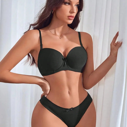Lingerie Set Women Lace Steel Ring Push Up Underwear Set - Lingerie Set - iosgirl - Mad Fly Essentials